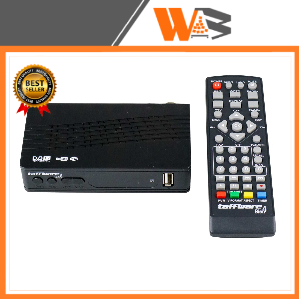 Jual COD TV Box Receiver Satelit DVB-T2 / Digital Satellite TV Tuner ...