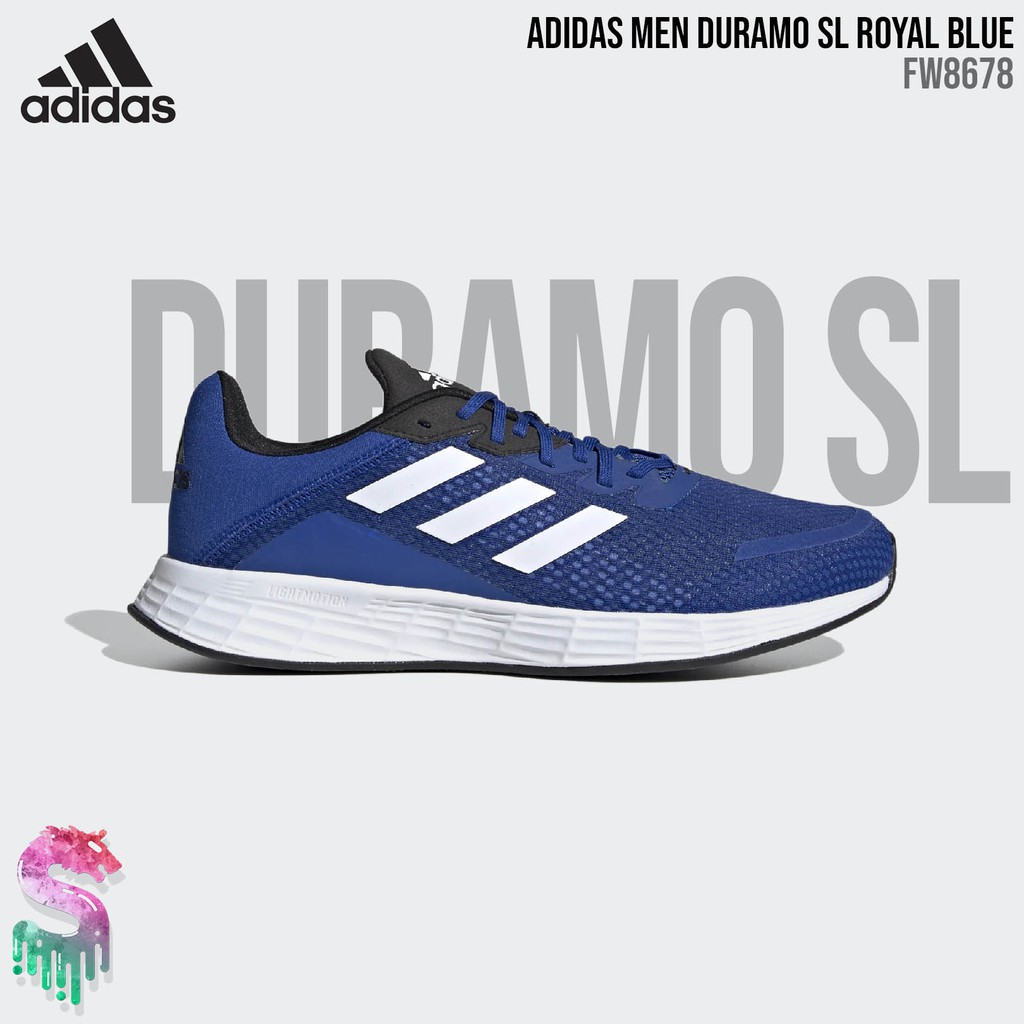 Jual adidas Duramo SL FW8678 Royal Blue Men Original BNIB