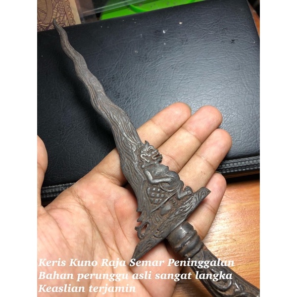 Jual Keris Kuno Raja Semar peninggalan dari Kutai Asli Kalimantan ...