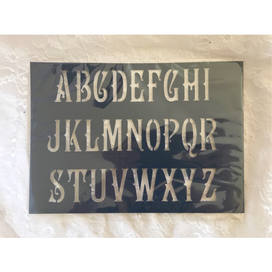 Jual Aneka Stencil Alphabet Huruf Shopee Indonesia