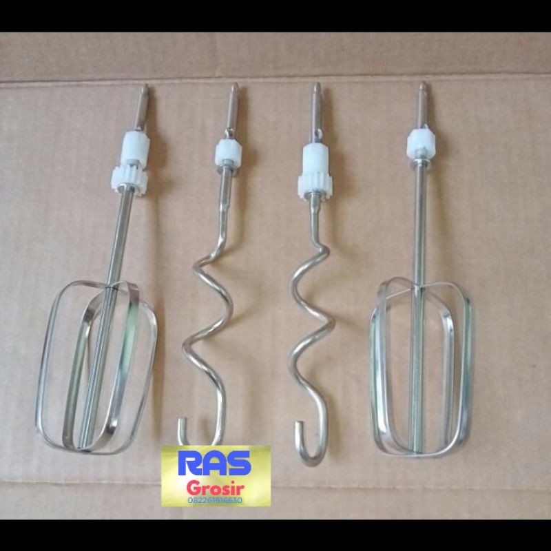 Jual Full Set Stik Mixer Philips Original Hr1552 1559 Hand Mixer & Stand  Mixer