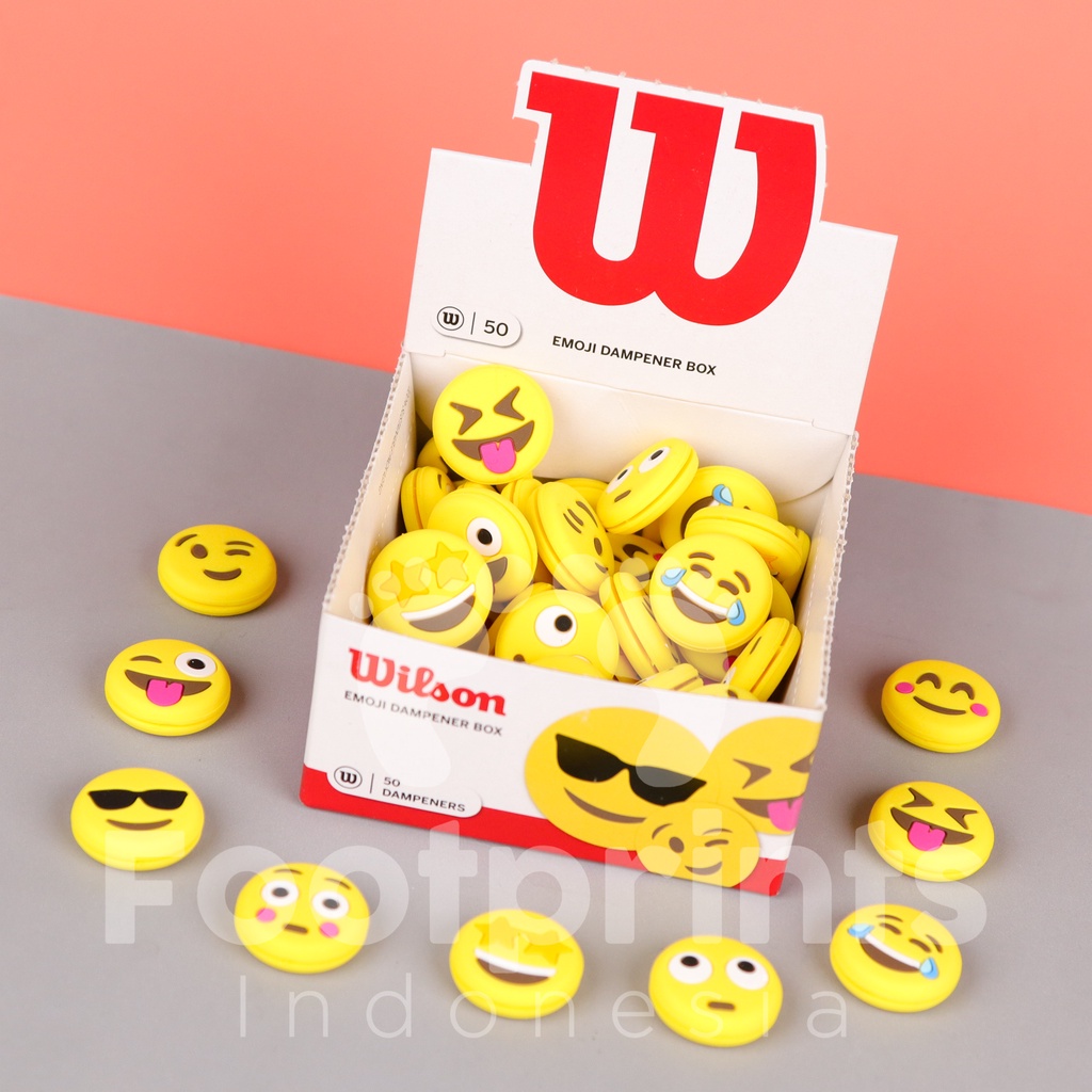 Jual Wilson Emoji Dampener Tenis Anti Getar Peredam Raket Tennis Ori ...