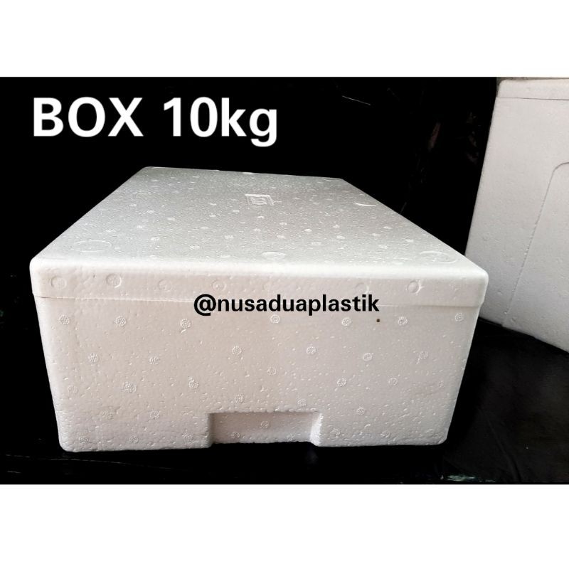 Jual Box Es Styrofoam Gabus Kecil Panjang Sedang 10 kg khusus Grab ...