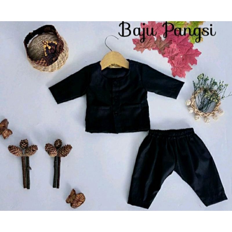 Jual Baju Adat Pangsi Newbornbayianakkostum Photoshootproperti Foto