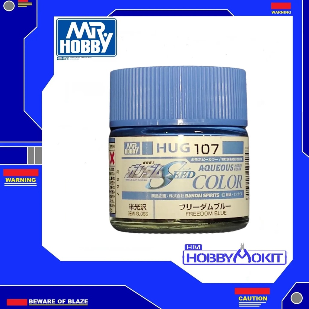 Jual HUG-107 AQUEOUS GUNDAM FREEDOM BLUE - MR HOBBY GSI CREOS | Shopee ...