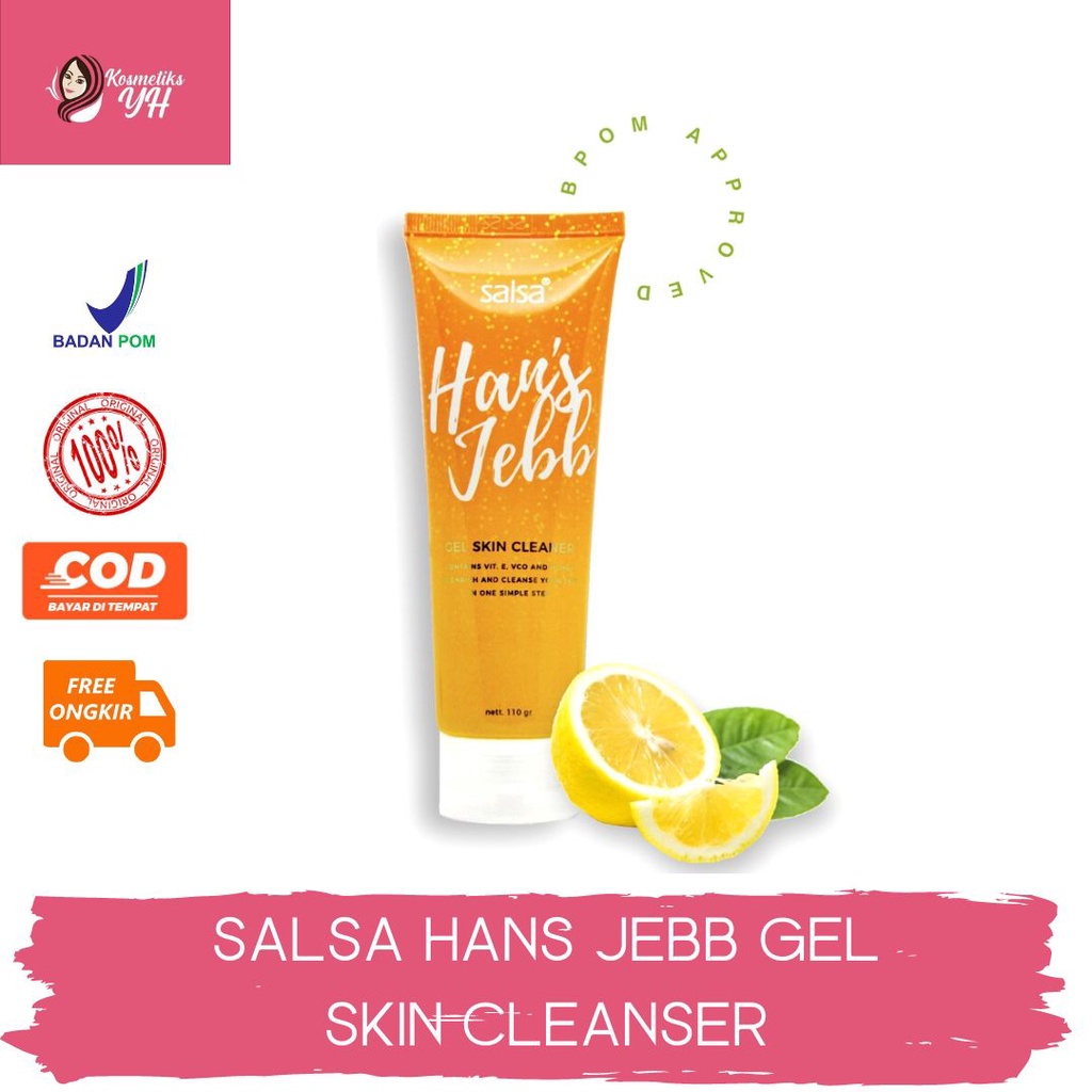 Jual SALSA HANS JEBB GEL SKIN CLEANSER HANS JEBB PEELING GEL PERONTOK