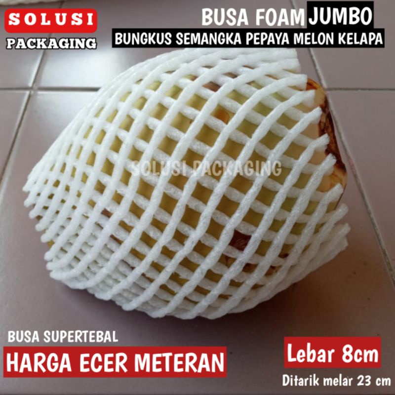 Jual BUSA BUNGKUS BUAH BESAR 8cm FOAM NET JARING APEL KELAPA PEPAYA ...