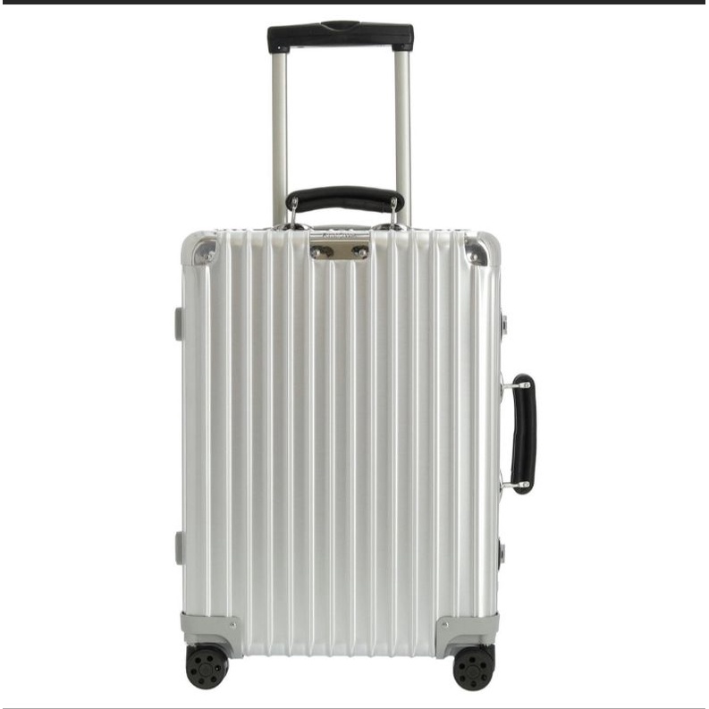 [ORIGINAL] Rimowa Silver Gold Titanium Topas Essential Lite Cabin Bagasi