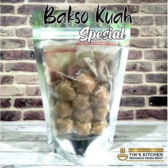 Jual Bakso Kuah Kemasan Homemade Frozen Bakso Lengkap Dengan Bumbu