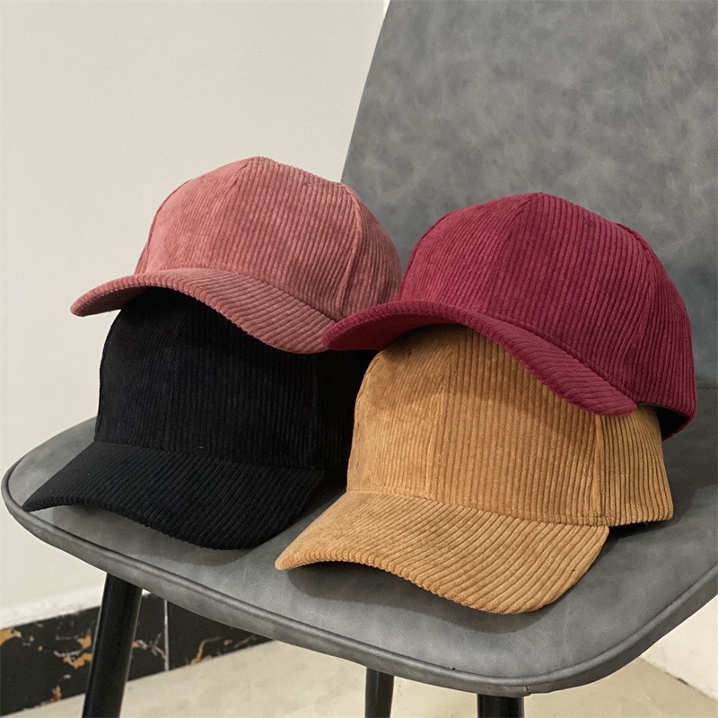 Jual Topi Baseball Cap Import Unisex Hat Topi Corduroy 2 | Shopee Indonesia