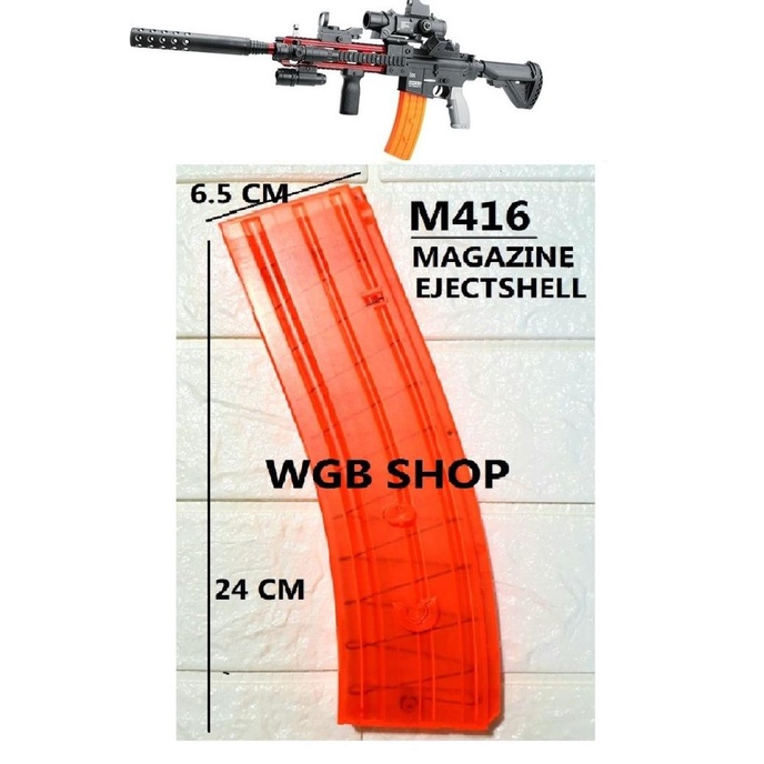 Jual Tembakan Mainan M416 Eject Shell Model Nerf Gun | Shopee Indonesia