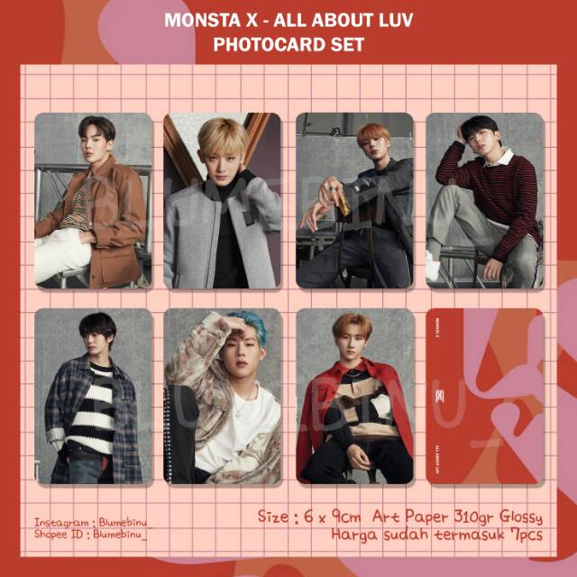 【MONSTA X】ALL ABOUT LUV / LPレコード おまけ付き♩ MONSTA X】ALL ABOUT LUV / LPレコード おまけ付き♩（Monsta X