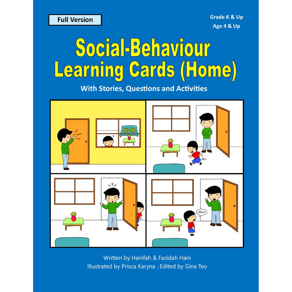 Jual Social-Behaviour Learning Cards (Home) | Shopee Indonesia
