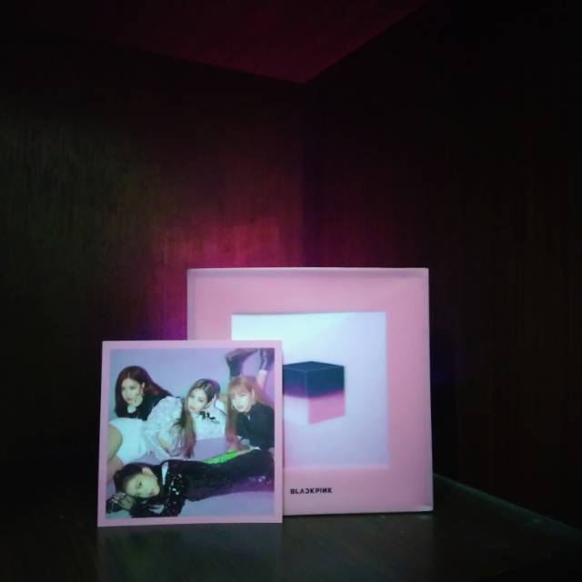 Jual Album Only Blackpink Square Up Pink Version Preloved Shopee Indonesia 