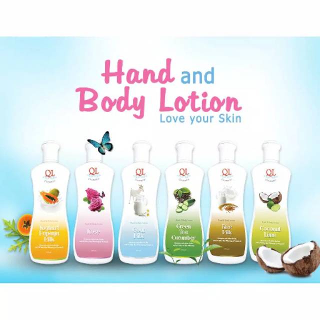 Jual QL hand & body lotion 500 ml | Shopee Indonesia
