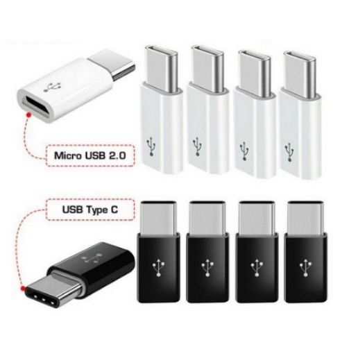 Jual Converter Micro Usb To Type C Original Konektor Mikro Usb Ke Tipe