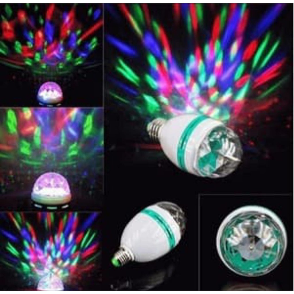 Jual LAMPU DISCO/LAMPU DISCO WARNA WARNI/LAMPU DISCO LED FITTING E27 ...