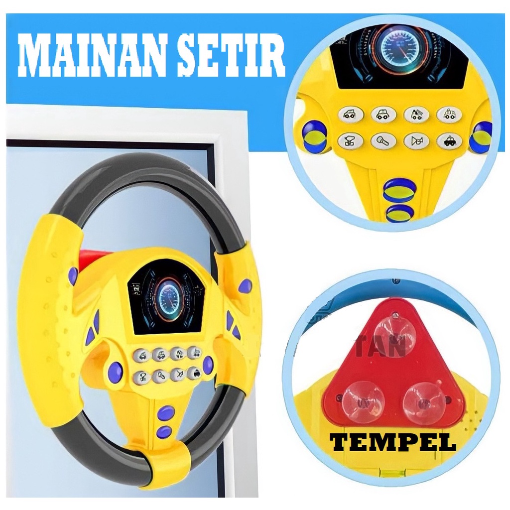 Jual Mainan anak Setir Mobil Musik untuk Edukasi belajar stir ...