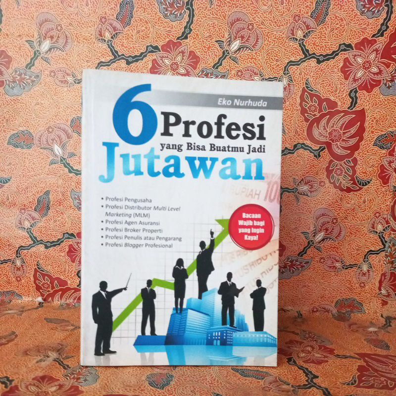 Jual Buku Pengembangan Diri Profesi Yang Bisa Buatmu Jadi Jutawan