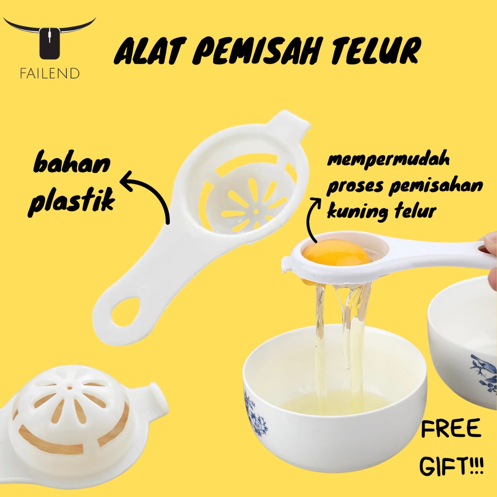 Jual Alat Pemisah Kuning dan Putih Telur Egg White Separator | Shopee