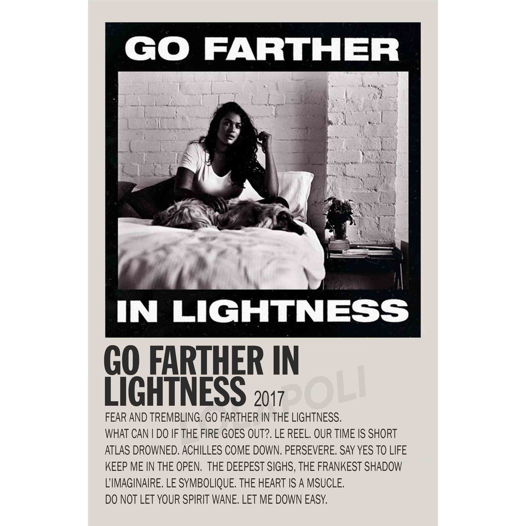 Jual Poster Cover Album Go Farther In Lightness - Gang of Youths ...