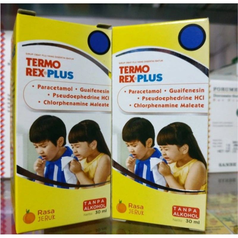 Jual Termorex Plus Syrup 30 60ml 