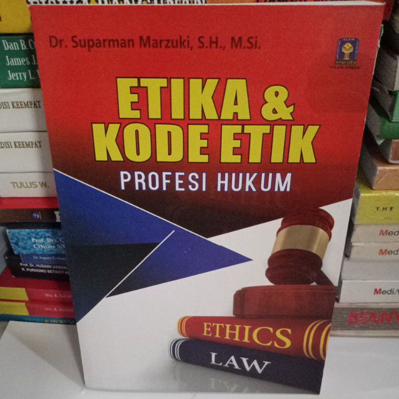 Jual Etika Dan Kode Etik Profesi Hukum Suparman Marzuki Shopee