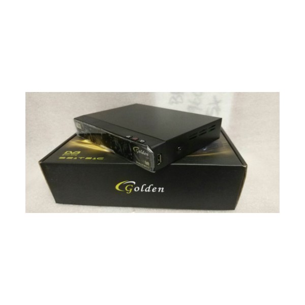 Jual Set Top Box Receiver Tv Digital Parabola DVBT2 DVBS2 V8 Golden