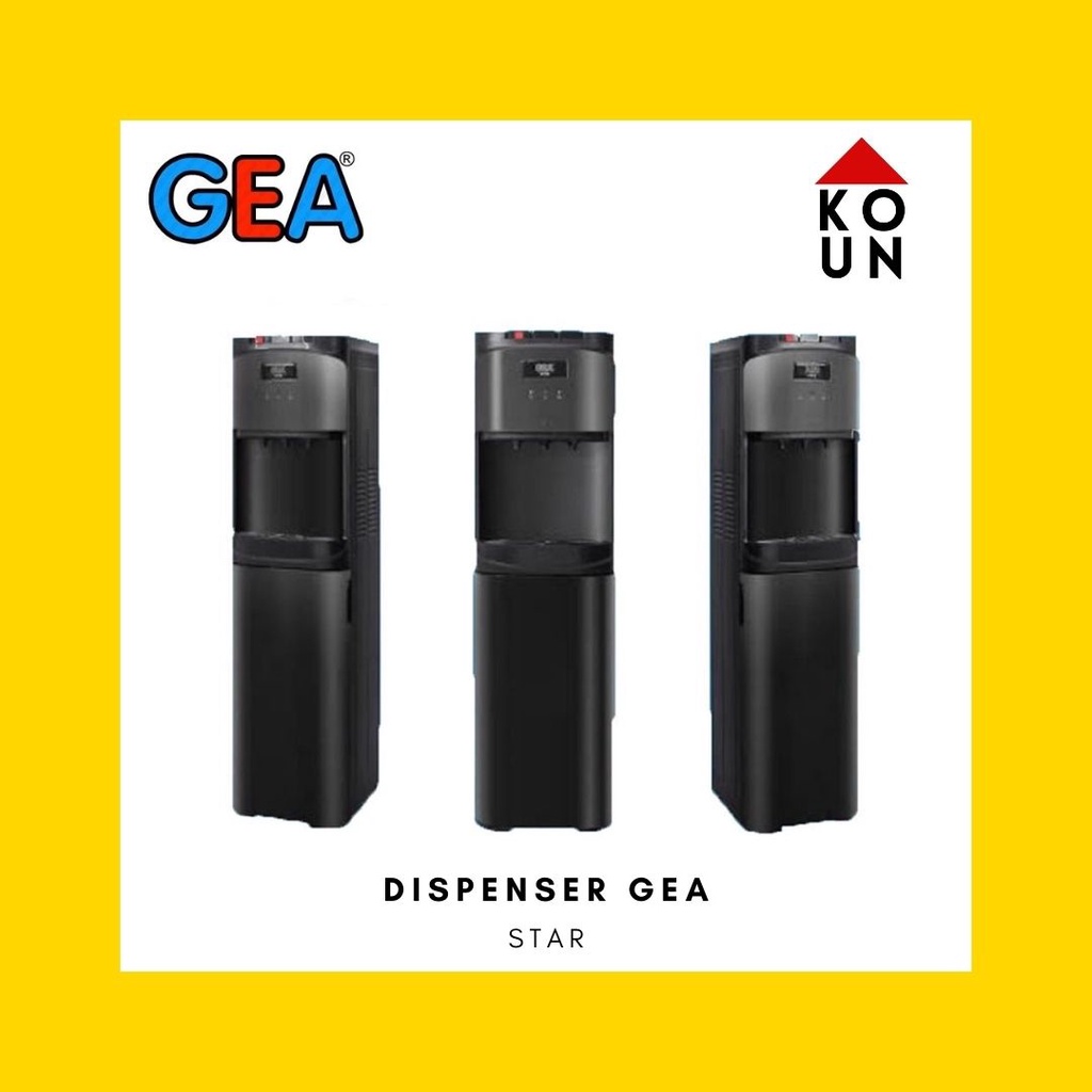 Jual Gea Dispenser Galon Bawah Star GALON BAWAH (NORMAL, COLD AND HOT ...