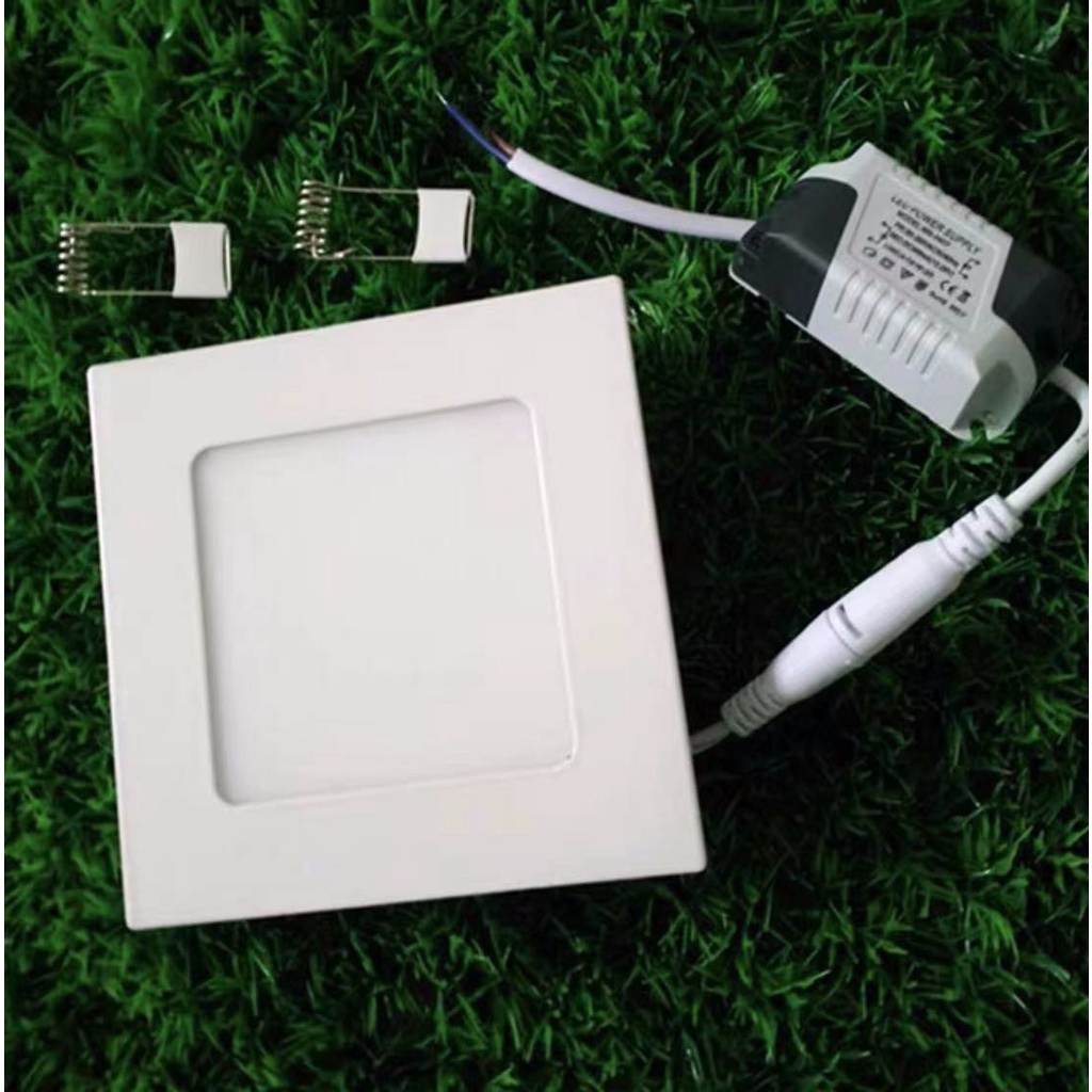Jual Lampu Downlight LED Panel IB Kotak 3W 6W 12W Inbow Square 12 Watt ...