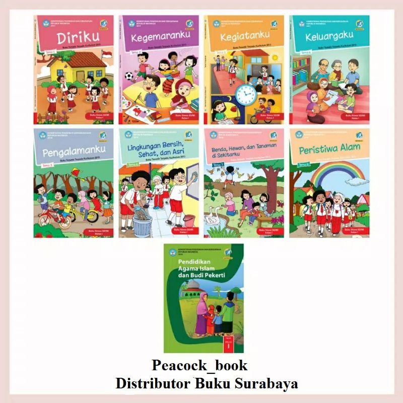 Jual BUKU SISWA TEMATIK SD/MI KELAS 1 REVISI K13 | Shopee Indonesia