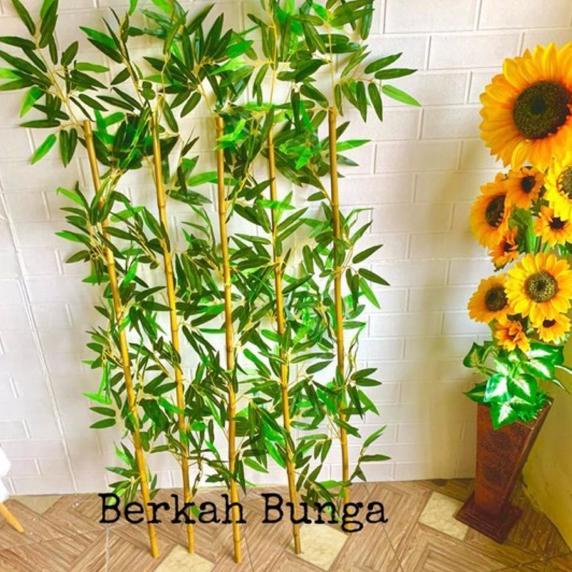 Jual Batang Bambu Partisi 140cmbatang Bambu Artificialbatang Bambu