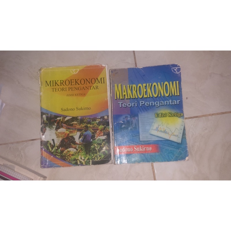 Jual BUKU MAKROEKONOMI DAN MIKROEKONOMI | Shopee Indonesia