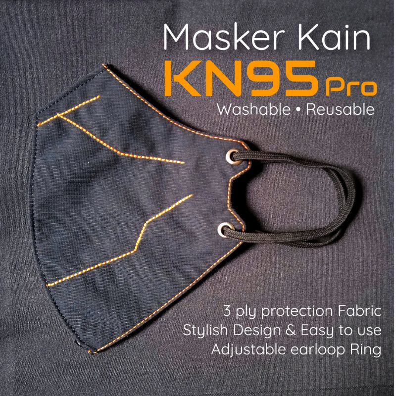 Jual Masker Kain Kn Pro Masker Kain Ply Lapis Shopee Indonesia