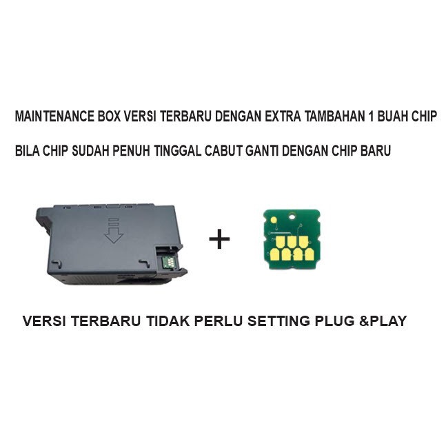 Jual Epson C9345 Maintenance Box L15150 L15160 M15140 Extra 1bh Chip Shopee Indonesia 9472