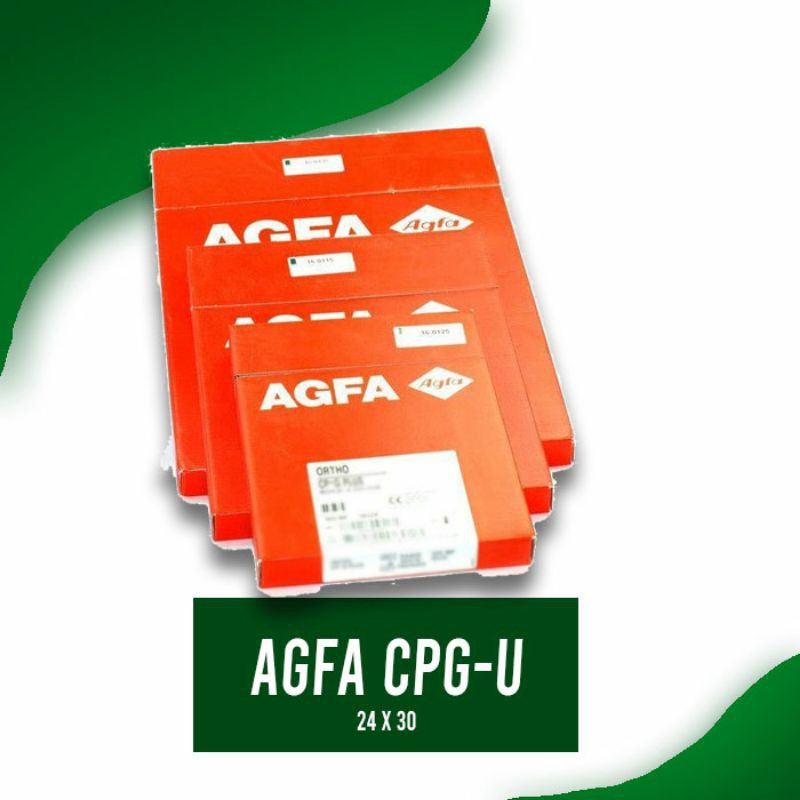 Jual Film Rontgen Konvensional / Analog AGFA CPG-U 24x30cm | Shopee ...