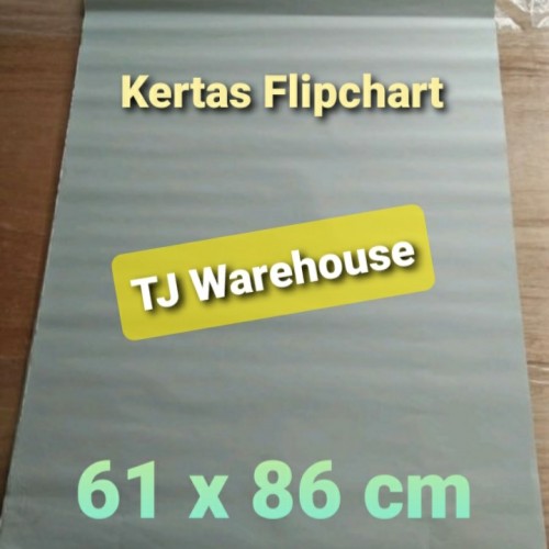 Jual Kertas Flip Chart Flipchart Kertas Koran Buram Untuk Ukuran 60 X ...