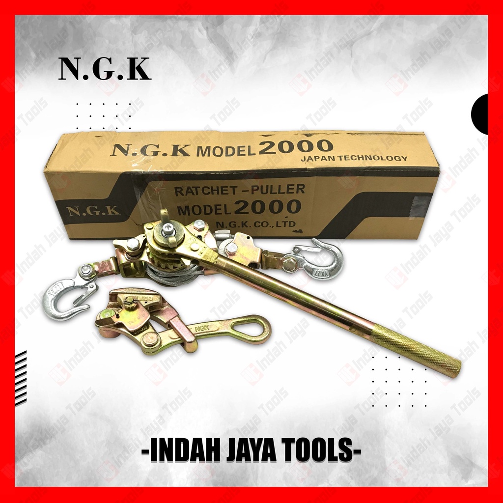 Jual NGK 2000 Ratchet Puller Rachet Puller Tracktang Kodokan Wire Grip Trek Tang Shopee
