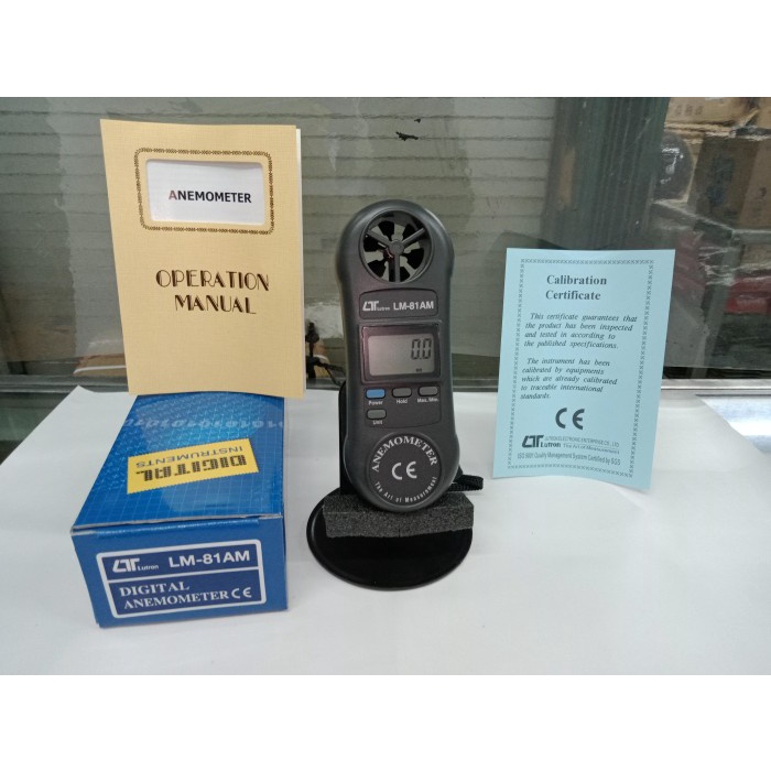 Jual Anemometer Lutron Lm81Am Shopee Indonesia