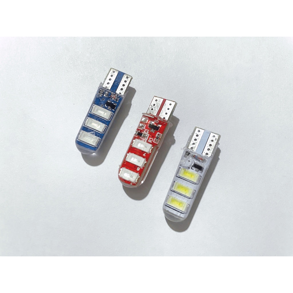 Jual Lampu T10 LED Jelly 6 Mata Flash Lampu Sein Senja Jely Sen Jeli 6 ...
