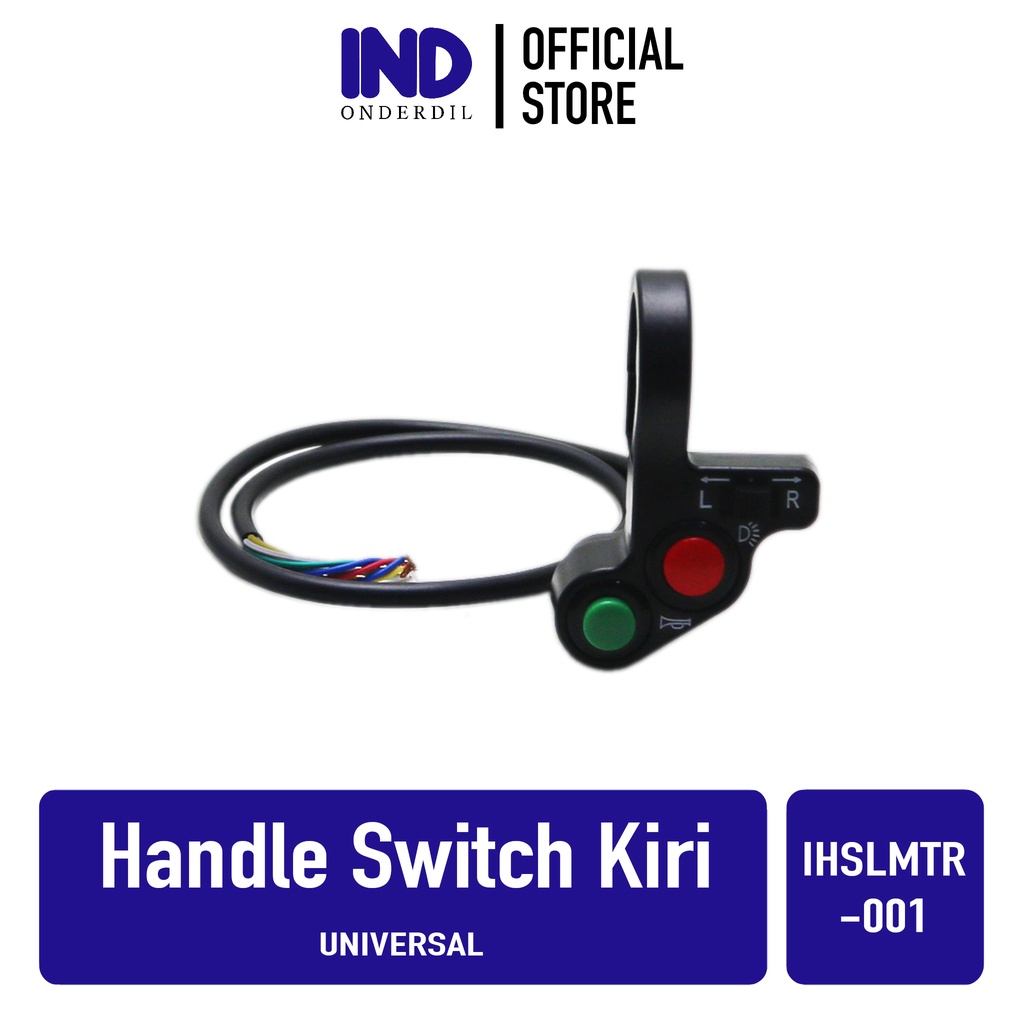 Jual IND Onderdil Saklar-Switch-Tangan Kiri 2 Tombol On Off Lampu ...