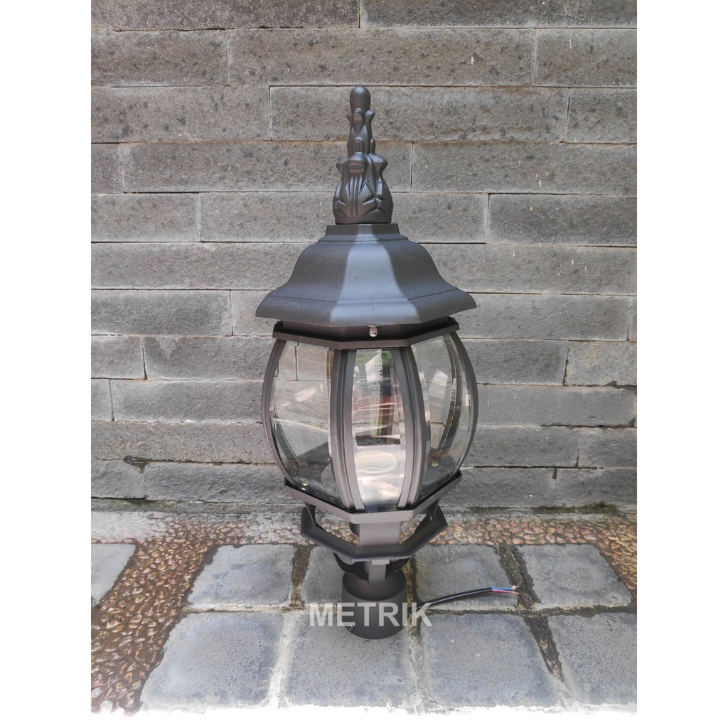 Jual Lampu Tiang Pagar / Lampu Taman Outdoor/ Lampu Hias Taman Klasik