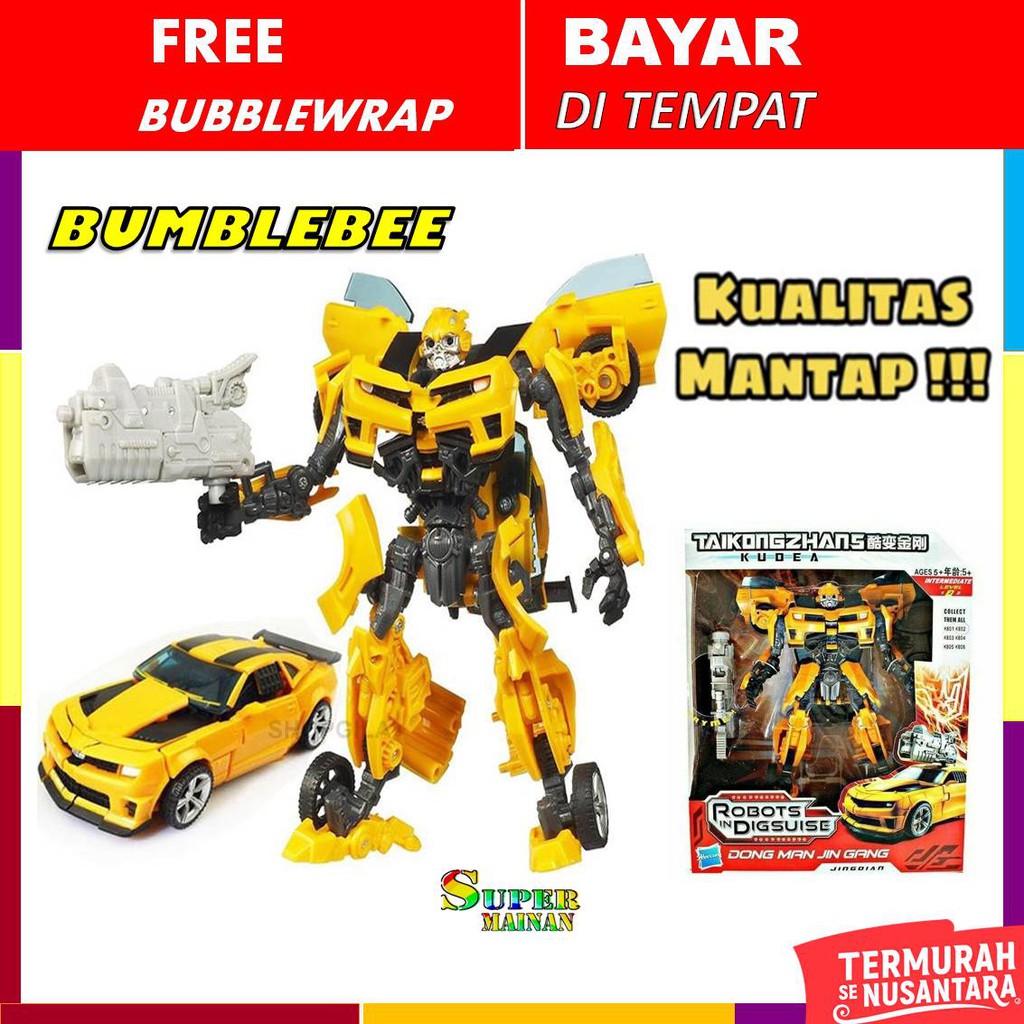 Harga robot bumblebee hot sale transformers