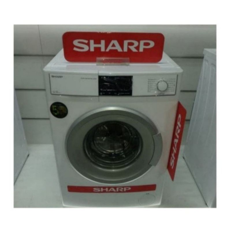 Jual Mesin Cuci Sharp ES FL 1082BG Front Loading - 8kg | Shopee Indonesia