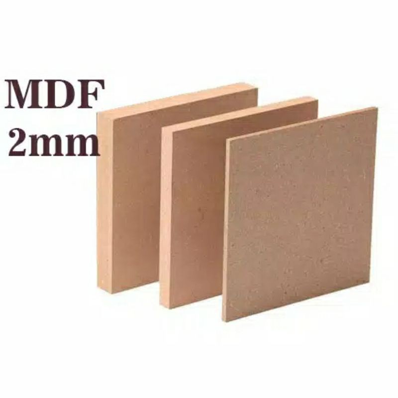 Jual Papan MDF Board A4 2mm 21x29cm Shopee Indonesia