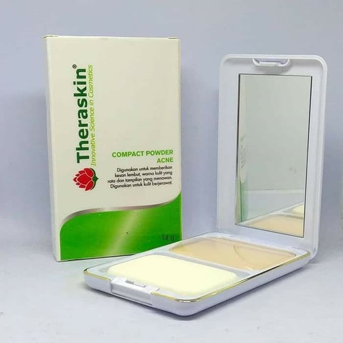 Jual Theraskin Compact Powder Acne | Shopee Indonesia