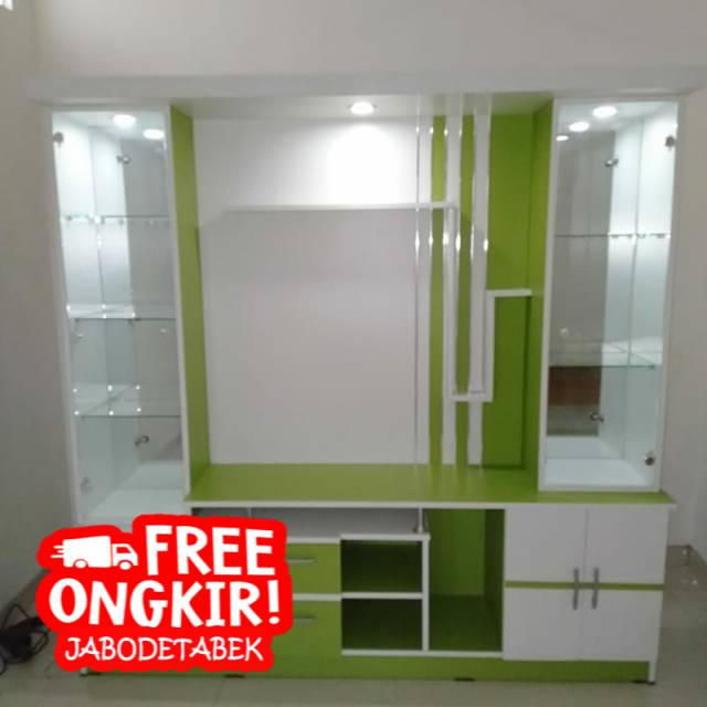 Jual LEMARI TV RUANGAN | TREND TERBARU FREE ONGKIR JABODETABEK PF ...