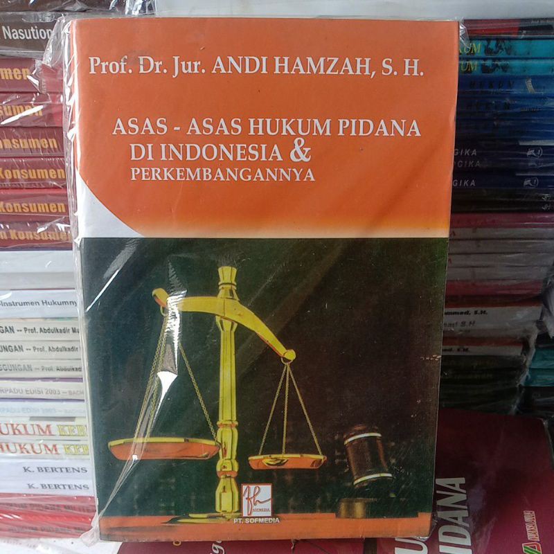 Jual asas asas hukum pidana di Indonesia & perkembangannya oleh andi ...