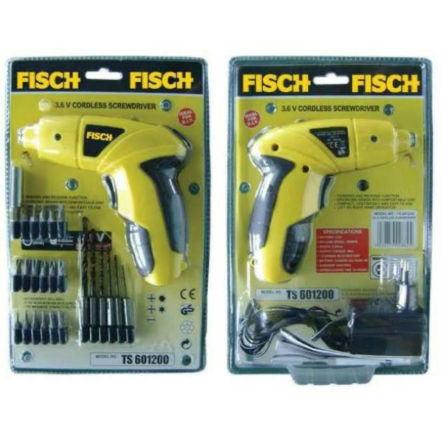 Fisch cordless screwdriver hotsell