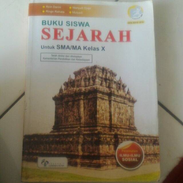 Jual BUKU SEJARAH SMA Kelas X | Shopee Indonesia